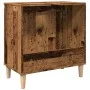 Mueble de lavabo madera de ingeniería envejecida 58x33x60 cm de , Tocadores de baño - Ref: Foro24-857114, Precio: 50,48 €, De...