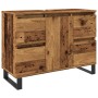 Mueble de lavabo madera de ingeniería envejecida 80x33x60 cm von , Badezimmerwaschtische - Ref: Foro24-857238, Preis: 117,29 ...