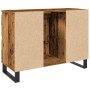 Mueble de lavabo madera de ingeniería envejecida 80x33x60 cm von , Badezimmerwaschtische - Ref: Foro24-857238, Preis: 117,29 ...