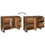 Mueble de lavabo madera de ingeniería envejecida 80x33x60 cm von , Badezimmerwaschtische - Ref: Foro24-857238, Preis: 117,29 ...