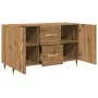 Aparador de madera de ingeniería roble artisan 100x36x60 cm von , Sideboards - Ref: Foro24-857317, Preis: 105,46 €, Rabatt: %