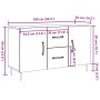 Aparador de madera de ingeniería roble artisan 100x36x60 cm von , Sideboards - Ref: Foro24-857317, Preis: 107,29 €, Rabatt: %
