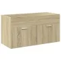 Mueble de baño con lavabo integrado roble Sonoma by , Bathroom furniture - Ref: Foro24-3324985, Price: 206,06 €, Discount: %