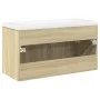 Mueble de baño con lavabo integrado roble Sonoma by , Bathroom furniture - Ref: Foro24-3324985, Price: 206,06 €, Discount: %