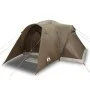 Tienda de campaña familiar iglú 6 personas impermeable marrón by , tents - Ref: Foro24-4009465, Price: 131,13 €, Discount: %
