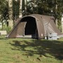 Tienda de campaña familiar iglú 6 personas impermeable marrón by , tents - Ref: Foro24-4009465, Price: 128,76 €, Discount: %