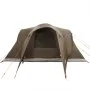 Tienda de campaña familiar iglú 6 personas impermeable marrón by , tents - Ref: Foro24-4009465, Price: 131,13 €, Discount: %