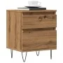 Mesita de noche madera de ingeniería roble artisian 40x35x50 cm by , Nightstands - Ref: Foro24-857418, Price: 48,70 €, Discou...