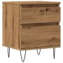 Mesita de noche madera de ingeniería roble artisian 40x35x50 cm von , Nachttische - Ref: Foro24-857418, Preis: 50,44 €, Rabat...