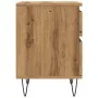 Mesita de noche madera de ingeniería roble artisian 40x35x50 cm by , Nightstands - Ref: Foro24-857418, Price: 48,70 €, Discou...