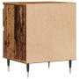 Mesitas de noche 2 uds madera ingeniería envejecida 40x35x50 cm by , Nightstands - Ref: Foro24-857397, Price: 85,33 €, Discou...