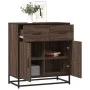 Aparador madera ingeniería roble marrón 68x35x76 cm von , Sideboards - Ref: Foro24-848983, Preis: 84,85 €, Rabatt: %