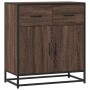 Aparador madera ingeniería roble marrón 68x35x76 cm by , Sideboards - Ref: Foro24-848983, Price: 83,54 €, Discount: %