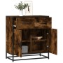 Aparador madera ingeniería roble ahumado 68x35x76 cm von , Sideboards - Ref: Foro24-848981, Preis: 83,28 €, Rabatt: %