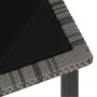 Gray synthetic rattan garden dining table 180x70x73 cm by vidaXL, Garden tables - Ref: Foro24-315119, Price: 150,16 €, Discou...