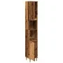 Armario de baño madera de ingeniería envejecida 30x30x190 cm de , Tocadores de baño - Ref: Foro24-857102, Precio: 92,30 €, De...