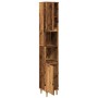 Armario de baño madera de ingeniería envejecida 30x30x190 cm by , bathroom vanities - Ref: Foro24-857102, Price: 95,30 €, Dis...