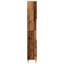 Armario de baño madera de ingeniería envejecida 30x30x190 cm by , bathroom vanities - Ref: Foro24-857102, Price: 95,30 €, Dis...