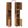 Armario de baño madera de ingeniería envejecida 30x30x190 cm by , bathroom vanities - Ref: Foro24-857102, Price: 95,30 €, Dis...