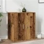 Muebles zapateros 2 uds madera ingeniería envejecida 32x35x70cm by , Shoe racks and shoe organizers - Ref: Foro24-856705, Pri...