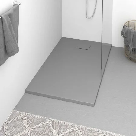Graue SMC-Duschwanne 120x70 cm von vidaXL, Duschwannen - Ref: Foro24-148936, Preis: 216,23 €, Rabatt: %