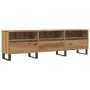Mueble de TV madera de ingeniería roble artisan 150x30x44,5 cm by , TV Furniture - Ref: Foro24-857194, Price: 114,61 €, Disco...