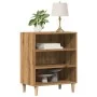 Aparador de madera de ingeniería roble artisan 57x35x75 cm by , Sideboards - Ref: Foro24-856469, Price: 54,15 €, Discount: %