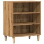 Aparador de madera de ingeniería roble artisan 57x35x75 cm by , Sideboards - Ref: Foro24-856469, Price: 54,15 €, Discount: %