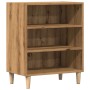 Aparador de madera de ingeniería roble artisan 57x35x75 cm by , Sideboards - Ref: Foro24-856469, Price: 54,99 €, Discount: %