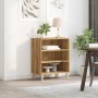 Aparador de madera de ingeniería roble artisan 57x35x75 cm by , Sideboards - Ref: Foro24-856469, Price: 54,99 €, Discount: %