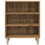 Aparador de madera de ingeniería roble artisan 57x35x75 cm by , Sideboards - Ref: Foro24-856469, Price: 54,99 €, Discount: %