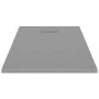 Graue SMC-Duschwanne 120x70 cm von vidaXL, Duschwannen - Ref: Foro24-148936, Preis: 216,23 €, Rabatt: %