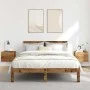 Mesitas de noche de pared 2 uds madera envejecida 40x32x30 cm by , Nightstands - Ref: Foro24-855945, Price: 73,60 €, Discount: %