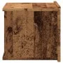 Mesitas de noche de pared 2 uds madera envejecida 40x32x30 cm by , Nightstands - Ref: Foro24-855945, Price: 73,60 €, Discount: %