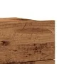Mesitas de noche de pared 2 uds madera envejecida 40x32x30 cm by , Nightstands - Ref: Foro24-855945, Price: 73,60 €, Discount: %