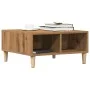 Mesa de centro madera de ingeniería roble artisan 60x60x30 cm by , Coffee table - Ref: Foro24-856441, Price: 49,20 €, Discoun...