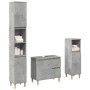 Set muebles de baño 2 piezas madera contrachapada gris hormigón by , Bathroom furniture - Ref: Foro24-3324945, Price: 163,53 ...