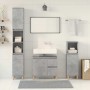 Set muebles de baño 2 piezas madera contrachapada gris hormigón by , Bathroom furniture - Ref: Foro24-3324945, Price: 163,53 ...
