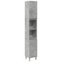 Set muebles de baño 2 piezas madera contrachapada gris hormigón by , Bathroom furniture - Ref: Foro24-3324945, Price: 163,53 ...