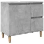 Set muebles de baño 2 piezas madera contrachapada gris hormigón de , Muebles de baño - Ref: Foro24-3324945, Precio: 164,90 €,...