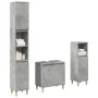 Set muebles de baño 2 piezas madera contrachapada gris hormigón von , Badezimmermöbel - Ref: Foro24-3324947, Preis: 149,91 €,...