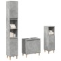 Set muebles de baño 2 piezas madera contrachapada gris hormigón by , Bathroom furniture - Ref: Foro24-3324947, Price: 152,12 ...