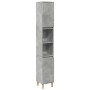 Set muebles de baño 2 piezas madera contrachapada gris hormigón by , Bathroom furniture - Ref: Foro24-3324947, Price: 152,12 ...