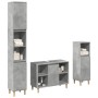 Set muebles de baño 2 piezas madera contrachapada gris hormigón von , Badezimmermöbel - Ref: Foro24-3324951, Preis: 164,21 €,...