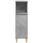Set muebles de baño 2 piezas madera contrachapada gris hormigón von , Badezimmermöbel - Ref: Foro24-3324951, Preis: 164,21 €,...