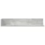 Estantes de pared 2 uds madera gris hormigón 100x16,5x16,5 cm de , Estantes y estanterías - Ref: Foro24-860043, Precio: 35,72...