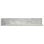 Estantes de pared 2 uds madera gris hormigón 100x16,5x16,5 cm by , Shelves and shelves - Ref: Foro24-860043, Price: 36,30 €, ...