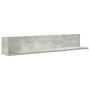 Estantes de pared 2 uds madera gris hormigón 100x16,5x16,5 cm by , Shelves and shelves - Ref: Foro24-860043, Price: 36,30 €, ...