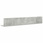 Estantes de pared 2 uds madera gris hormigón 100x16,5x16,5 cm by , Shelves and shelves - Ref: Foro24-860043, Price: 36,30 €, ...