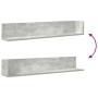 Estantes de pared 2 uds madera gris hormigón 100x16,5x16,5 cm by , Shelves and shelves - Ref: Foro24-860043, Price: 36,30 €, ...